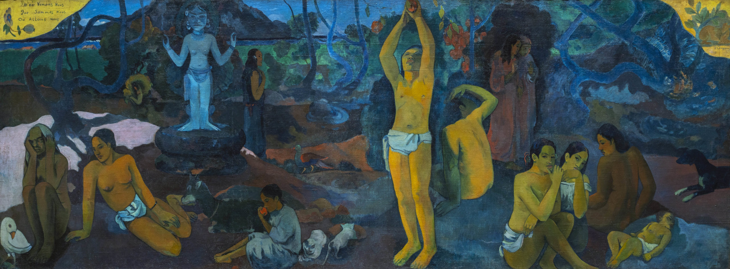 Gauguin, Where do we come from? What are we? Where are we going?